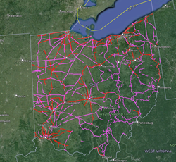 Ohio Abandoned and Interurban Rail Lines